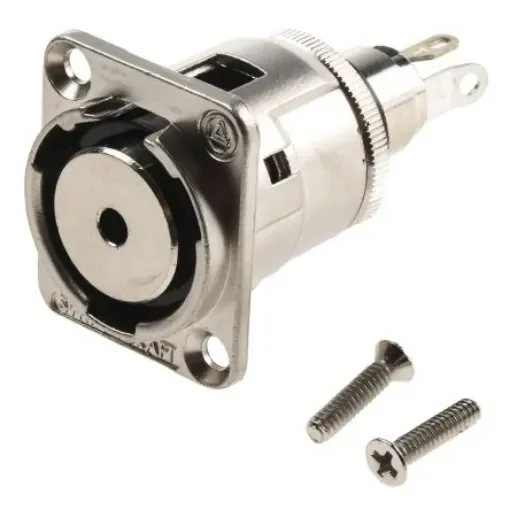 Switchcraft Jack Connector 3.5 mm Panel Mount Mono Socket - EH35MMMSCPKG product image
