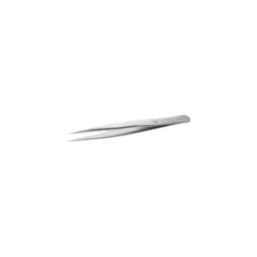 ideal-tek 90 mm, Stainless Steel, Flat, Tweezers - 0C9.SA product image