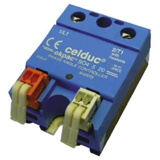 Celduc SO4 Series Solid State Relay, 50 A Load, Panel Mount, 480 V ac Load - SO465420 product image