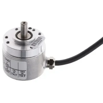 Hengstler AC36 Series Absolute Absolute Encoder, Gray, SSI Signal, Solid Type, 10mm Shaft - 0541211 product image