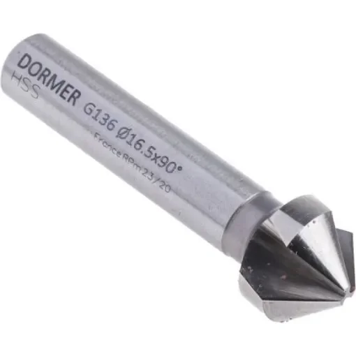 Dormer HSS Drill Bit, 16.5mm Head, 3 Flute(s), 90°, 1 Piece(s) - G13616.5 product image