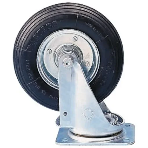 RS PRO Swivel Castor Wheel, 150kg Capacity, 260mm Wheel - 6667602 product image