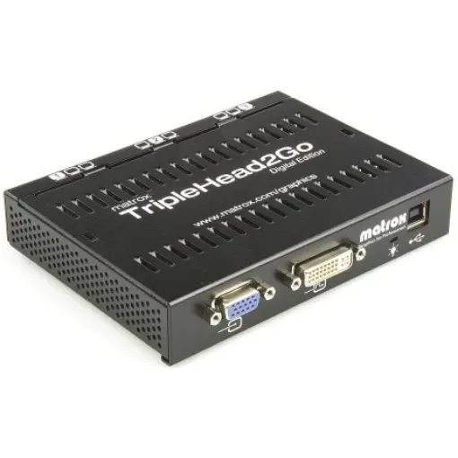 Matrox 1 Input 3 Output DVI Multi-Monitor Adapter 5760 x 1080 - T2G-D3D-IF product image