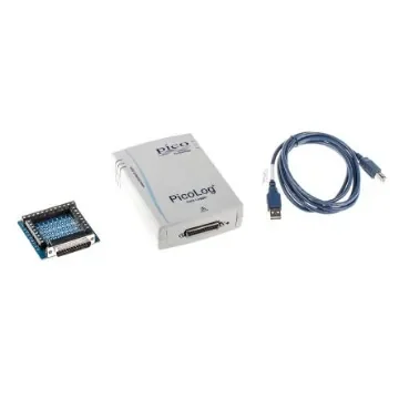 Pico Technology PicoLog 1216 Voltage Data Logger, USB 2.0, 16 Input Channel(s) - PICOLOG 1216 with terminal bd product image
