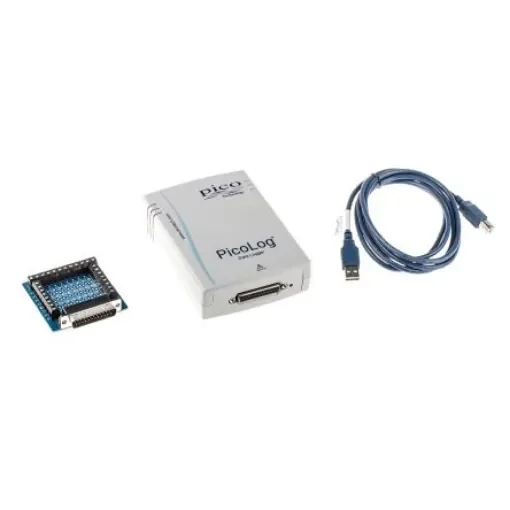 Pico Technology PicoLog 1216 Voltage Data Logger, USB 2.0, 16 Input Channel(s) - PICOLOG 1216 with terminal bd product image