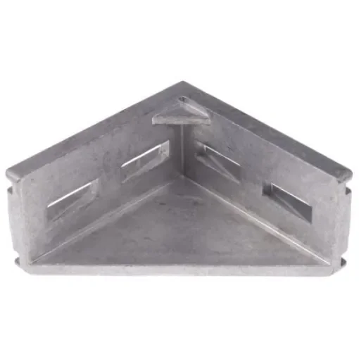 Bosch Rexroth M8 Angle Bracket, Connecting Component, Strut Profile 50 mm, Groove Size 10mm - 3 842 530 382 product image