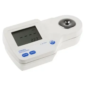 Hanna Instruments Sucrose Refractometer, +80 °C, 85 %Brix max, 0 %Brix, 0 °C min, Digital/Optical - HI 96801 product image