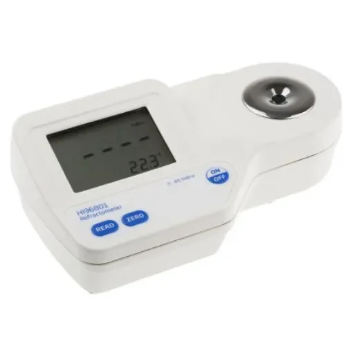 Hanna Instruments Sucrose Refractometer, +80 °C, 85 %Brix max, 0 %Brix, 0 °C min, Digital/Optical - HI 96801 product image