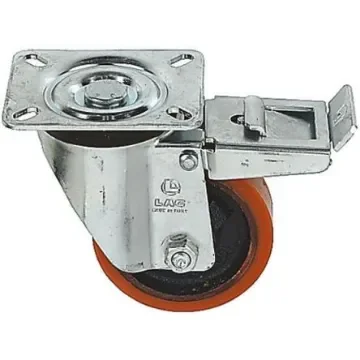 LAG Braked Swivel Castor Wheel, 300kg Capacity, 125mm Wheel - 23609 FR product image