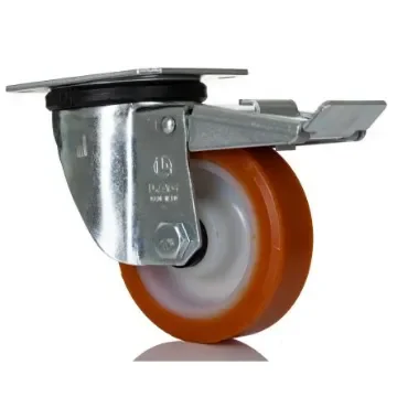 LAG Braked Swivel Castor Wheel, 200kg Capacity, 100mm Wheel - 20029  FR product image