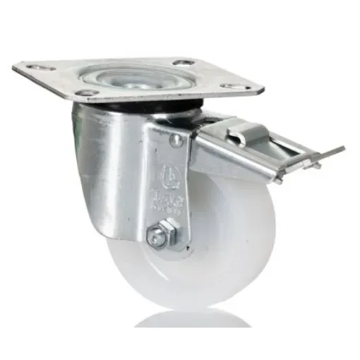 LAG Braked Swivel Castor Wheel, 120kg Capacity, 80mm Wheel - 18762  FR product image