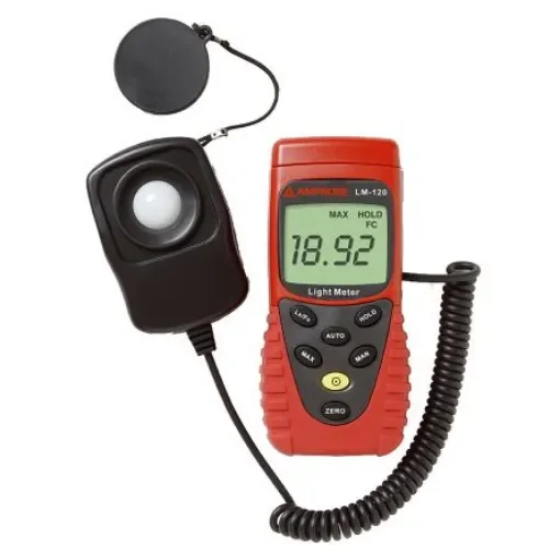 Amprobe LM-120 Light Meter, 20lx to 200000lx, ±6 % product image