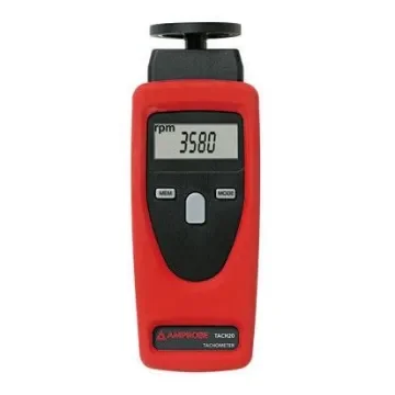 Amprobe Tachometer Best Accuracy ±0.02% + 1 Digit - Contact, Non Contact LCD 9999 rpm, 99999 rpm - TACH20 product image