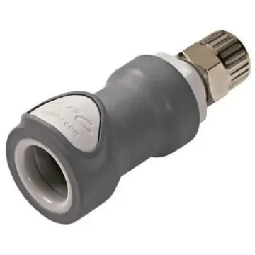 Colder Products Hose Connector, Straight Threaded Coupling 1/4in ID, 8.3 bar - NS4D13006 product image