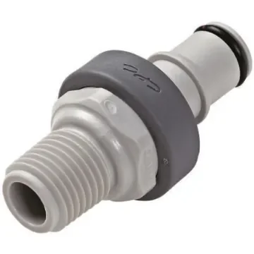 Colder Products Hose Connector, Straight Hose Tail Coupling, BSPT 1/4in, 8.3 bar - NS4D24040 product image