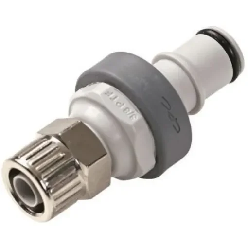 Colder Products Hose Connector, Straight Threaded Coupling 1/4in ID, 8.3 bar - NS4D20006 product image