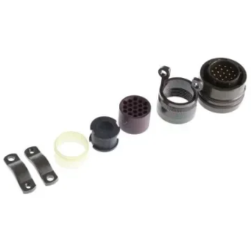 Amphenol Socapex, 451 19 Way Cable Mount MIL Spec Circular Connector Plug, Pin Contacts,Shell Size 14, Bayonet Coupling - 451 06EC 1419P 50 product image