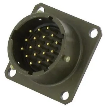 Amphenol Socapex, 451 26 Way Panel Mount MIL Spec Circular Connector Receptacle, Socket Contacts,Shell Size 16, Bayonet - 451 02E 1626S 50 product image