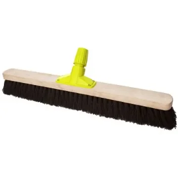 Cottam Broom, Red With Bassine Bristles for Warehouses - 673995 product image