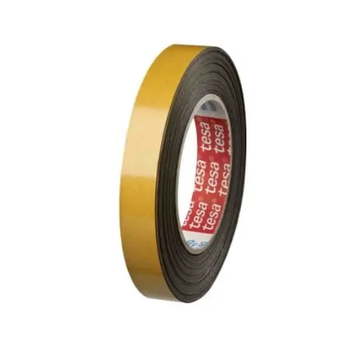 Tesa 62934 Black Adhesive Foam Tape, 9.0mm x 50.0m, 0.80mm Thick - 62934 50Mx9mm product image