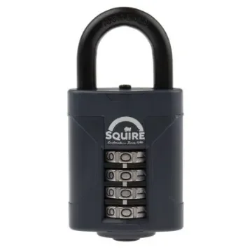 Squire Combination Weatherproof Die Cast Alloy Combination Padlock, 8mm Shackle, 50mm Body - CP50 product image