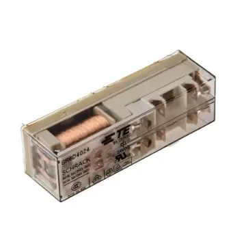 TE Connectivity PCB Mount Force Guided Relay, 24V dc Coil Voltage, 4 Pole, DPDT - SR6D4024 product image