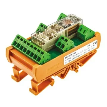 TE Connectivity DIN Rail Force Guided Relay, 115V dc Coil Voltage, 6 Pole, 3PDT - SR6ZA615 product image