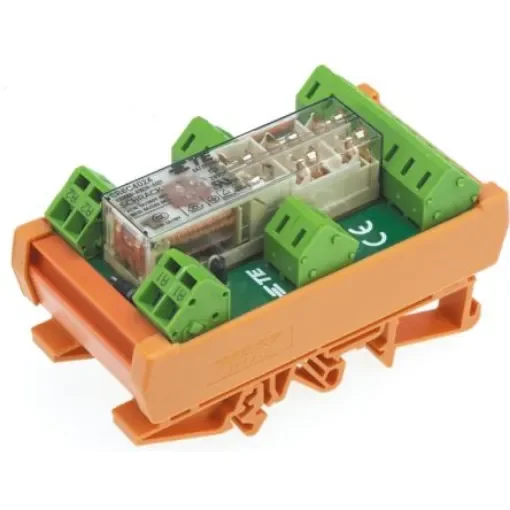 TE Connectivity PCB Mount Force Guided Relay, 24V dc Coil Voltage, 6 Pole, 5PST, DPST - SR6ZC024 product image