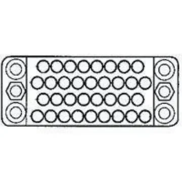 TE Connectivity, M Male Connector Housing, 3.81mm Pitch, 50 Way, 4 Row - 201358-1 product image