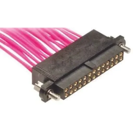 HARWIN Datamate J-Tek Series Straight Panel Mount PCB Socket, 42-Contact, 2-Row, 2mm Pitch, Crimp Termination - M80-4664205 product image