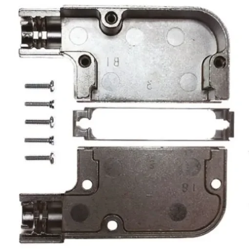 TE Connectivity AMPLIMITE Series Zinc Right Angle D Sub Backshell, 25 Way - 5745653-3 product image