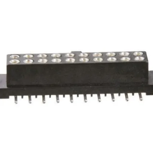 HARWIN Straight Surface Mount PCB Socket, 50-Contact, 2-Row, 2mm Pitch, Solder Termination - M80-4125042 product image