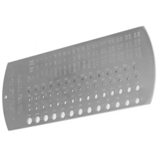 RS PRO Drill & Bore Hole Gauge, Steel - 6830696 product image