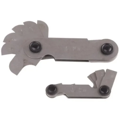 RS PRO Radius Gauge Set Imperial 16 Blades 1/64in 17/62in 1/32in - 6830753 product image