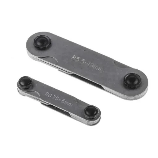 RS PRO Radius Gauge Set Metric 16 Blades 0.25mm 0.75mm to 13mm - 6830759 product image