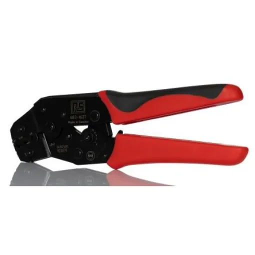RS PRO Hand Ratcheting Crimp Tool for Coaxial Connectors - 6831627 product image
