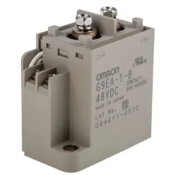Omron Surface Mount Power Relay, 48V dc Coil, 100A Switching Current, SPST - G9EA-1-B 48DC product image