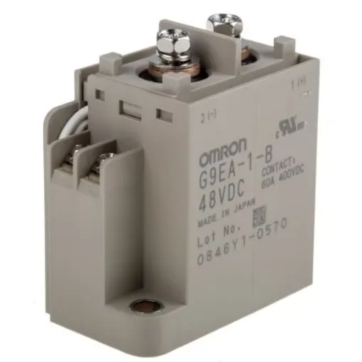 Omron Surface Mount Power Relay, 48V dc Coil, 100A Switching Current, SPST - G9EA-1-B 48DC product image