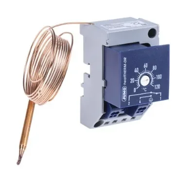 Jumo Capillary Thermostat, +120°C Max, NO/NC, Automatic Reset, Surface Mount - 603070/0002-7-026-000-25-2000-40-10-00-00-000-00-6 product image