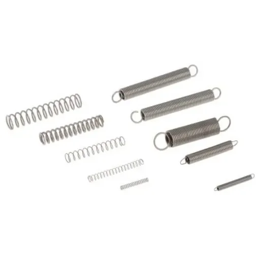 RS PRO Stainless Steel Compression, Extension, Torsion Spring Kit, 225 Springs - 684406 product image