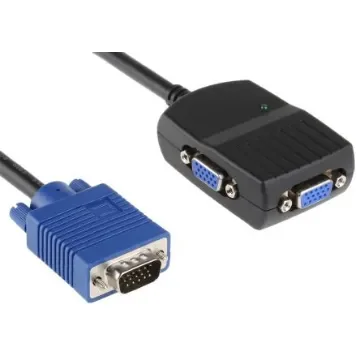 NewLink 1 Input 2 Output VGA Splitter 2048 x 1536 - NLVGA-2A product image