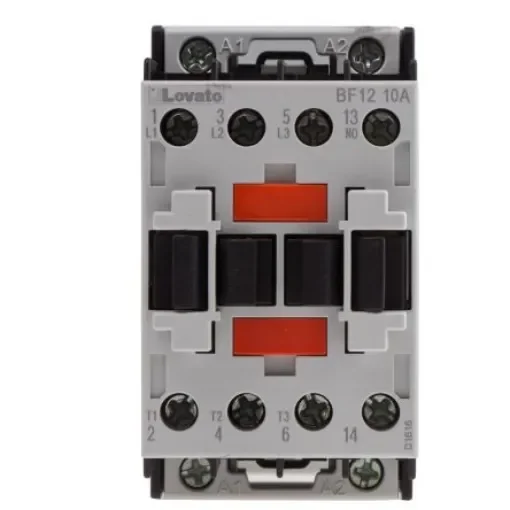 Lovato Orange BF Contactor, 110 V ac Coil, 3-Pole, 12 A, 5.5 kW, 3NO, 440 V ac - BF1210A110 product image