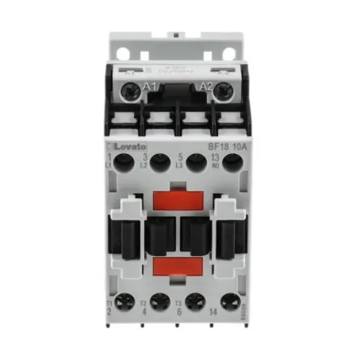 Lovato Orange BF Contactor, 230 V ac Coil, 3-Pole, 18 A, 7.5 kW, 3NO, 440 V ac - BF1810A230 product image