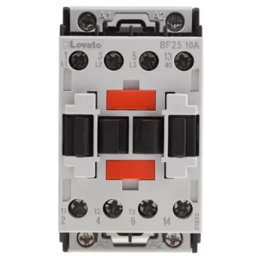 Lovato Orange BF Contactor, 400 V ac Coil, 3-Pole, 25 A, 11 kW, 3NO, 440 V ac - BF2510A400 product image