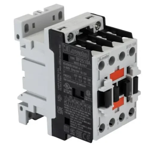 Lovato Orange BF Contactor, 230 V ac Coil, 3-Pole, 25 A, 11 kW, 3NO, 440 V ac - BF2510A230 product image