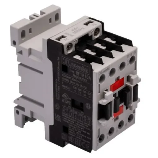 Lovato Orange BF Contactor, 400 V ac Coil, 3-Pole, 18 A, 7.5 kW, 3NO, 440 V ac - BF1810A400 product image