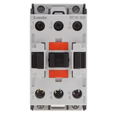 Lovato Orange BF Contactor, 400 V ac Coil, 3-Pole, 38 A, 18.5 kW, 3NO, 440 V ac - BF3800A400 product image