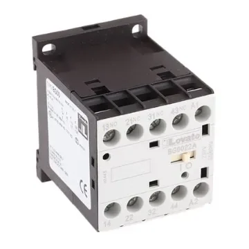 Lovato Orange BG Contactor Relay, 230 V ac Coil, 4-Pole, 10 A, 2NO + 2NC, 690 V ac - 11BG0022A230 product image