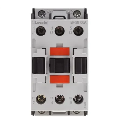 Lovato Orange BF Contactor, 24 V ac Coil, 3-Pole, 38 A, 18.5 kW, 3NO, 440 V ac - BF3800A024 product image