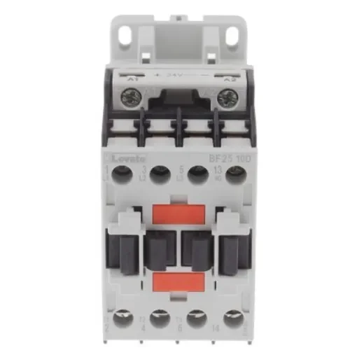 Lovato Orange BF Contactor, 24 V dc Coil, 3-Pole, 25 A, 11 kW, 3NO, 440 V ac - BF2510D024 product image